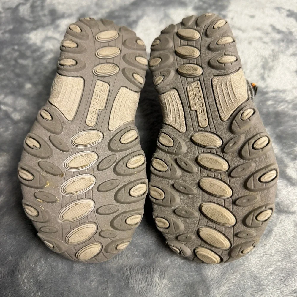 Merrell Hydro Hiker Kids 11M Tan Orange Leather Sandals MK261856